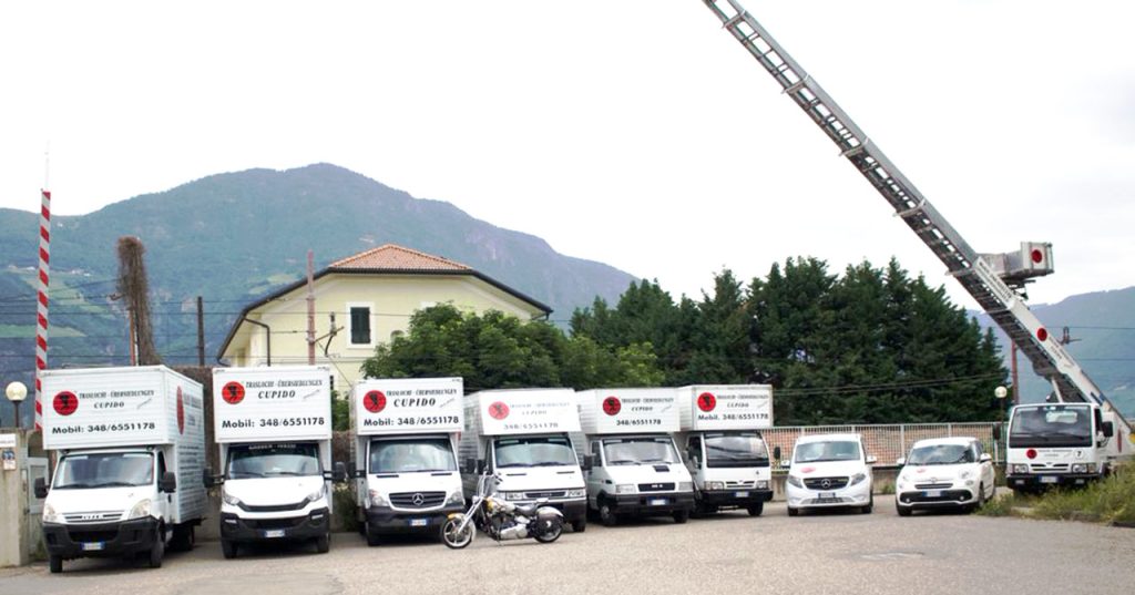 Möbeltransport in Bozen und Trient