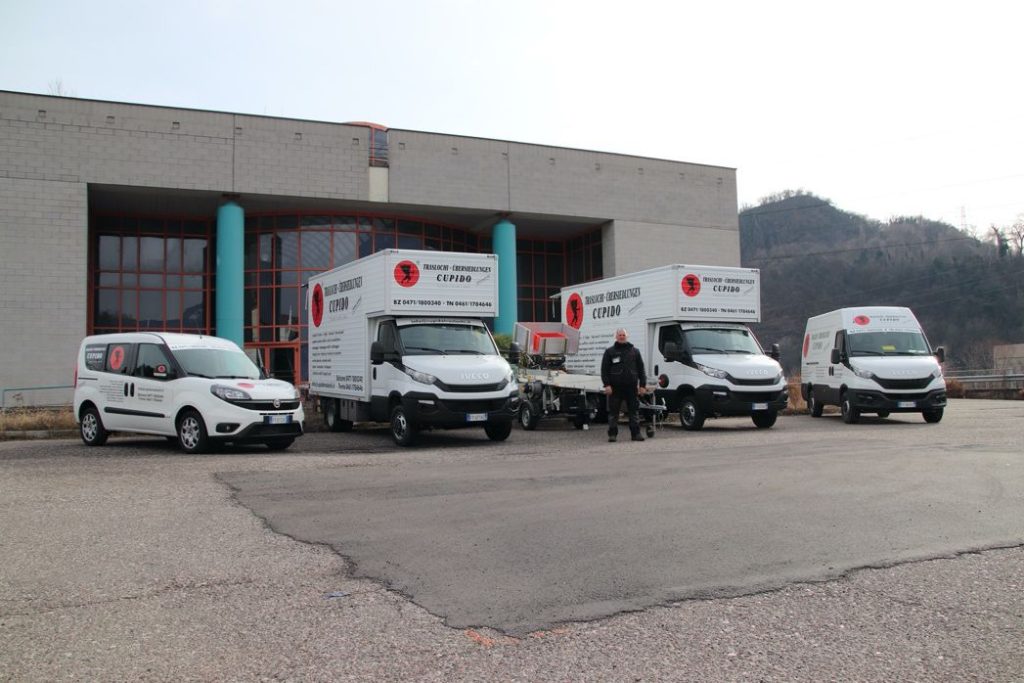 Kleintransporte in Bozen und Trient