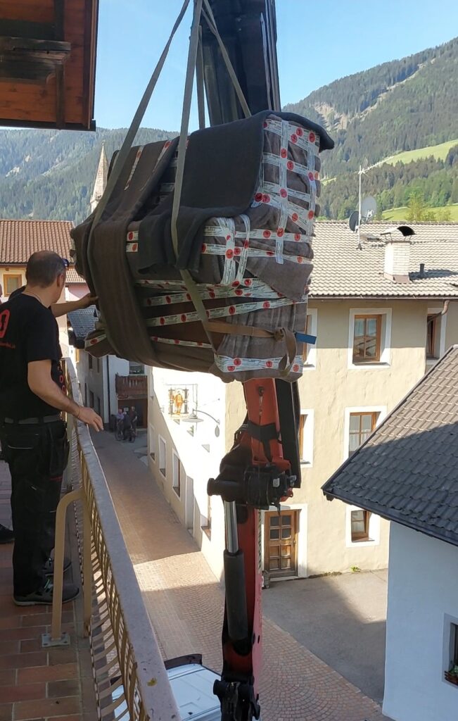Tresortransport in Bozen und Trient